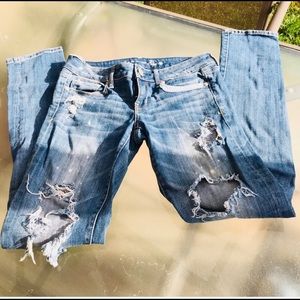 AE destroyed jeans
